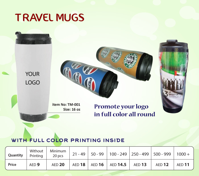 Promotional Travel Mugs Offer